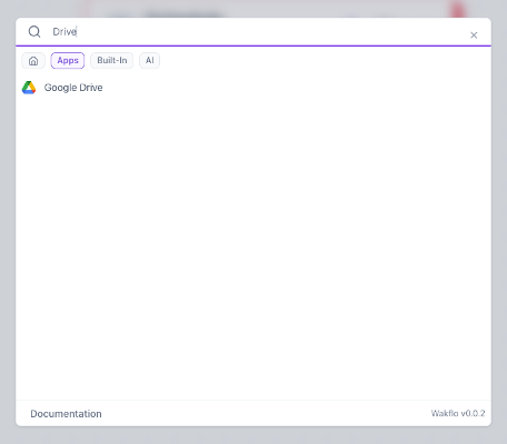 Search for Google Drive