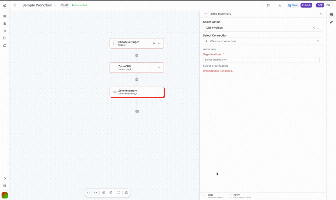 Connect Zoho SalesIQ