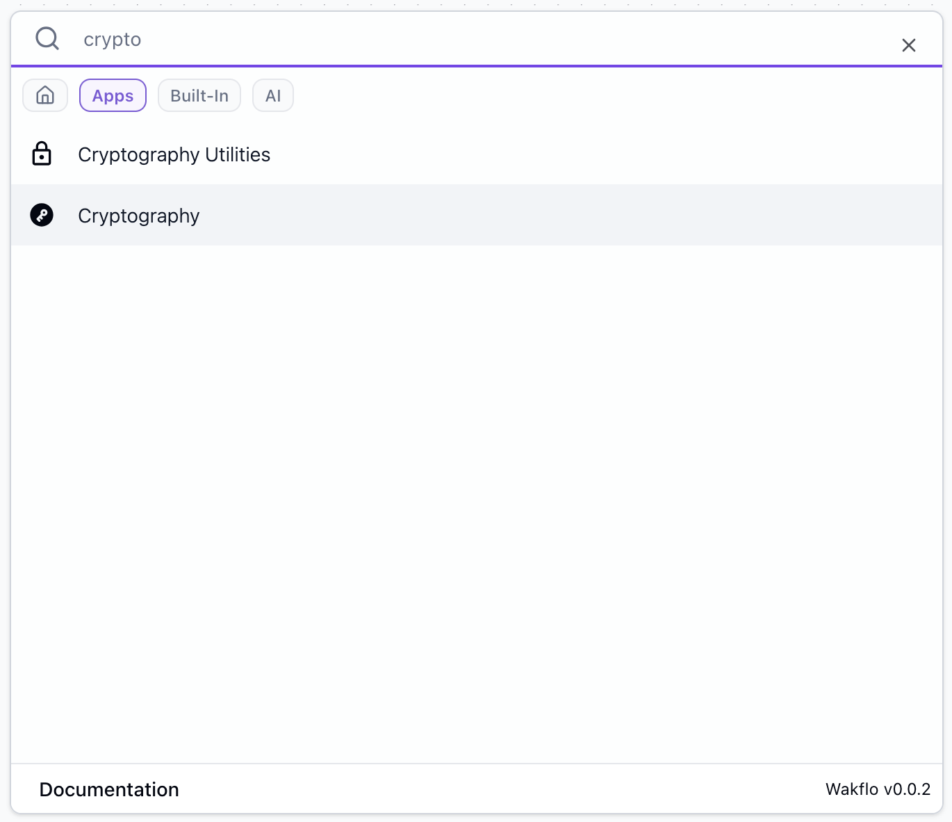 Add cryptography to workflow